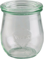 1 x RAW Customer Returns Special offer 12 x Mason jar including lid Mini Tulip 220 ml - RRP €16.48