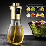 6 x Brand New Auyeetek Oil Sprayer for Cooking Oil Spray Bottle Oil Glass Food Safe Stainless Steel Oil Spray for Cooking Olive Oil Oil Spray Low Calorie for Hot Air Fryer Cooking Spray 200ml Champagne Transparent - RRP €60.48