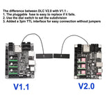 1 x RAW Customer Returns KOOKYE 3D Printer Parts MKS DLC32 Offline Controller 32bits ESP32 WIFI GRBL for desktop laser engraving machine only mainboard  - RRP €38.71