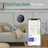 1 x RAW Customer Returns Reyke Smart Tag Pro, Suitcase Tracker Compatible with Apple Find My APP iOS Only , Key Finder for Keys, Luggage, Suitcase, Wallet, IP67 Waterproof, Pack of 4 - RRP €39.34