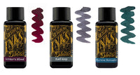 1 x RAW Customer Returns Diamine Fountain Pen Ink 30ml - Writer s Blood, Earl Grey, Aurora Borealis - 3 x Bottles - RRP €16.44