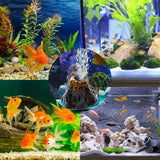 1 x RAW Customer Returns xlwen Volcano Aquarium Decoration Fish Tank Decorations Decoration for Aquariums Aquarium Volcano Ornament for Aquarium Aquarium Decor, Home Aquarium Decoration Volcanic Stone - RRP €9.99