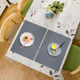 1 x RAW Customer Returns 2 pieces silicone placemats for children, non-slip washable placemat, heat-resistant place mats, 40 x 30 cm, dark grey - RRP €11.65