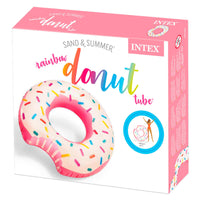 2 x RAW Customer Returns Intex 56265NP 59265 Inflatable Wheel Donut, Pink, 107 x 99 cm, Peque o - RRP €14.2