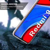 1 x RAW Customer Returns COPHONE compatible Xiaomi Redmi 9 case silicone 360 degree transparent. Totally transparent, soft front hard back. Shockproof 360 degree touch phone case for Xiaomi Redmi 9 - RRP €21.6