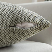 1 x RAW Customer Returns MIULEE Set of 2 Cushion Covers Decorative Pillows Grainy Decorative Pillowcase Cushion Cover Sofa Cushion Decorative Cover Soft Decorative Pillow Couch Cushion Pillow for Living Room Bedroom 55 x 55 cm Light Grey - RRP €28.49