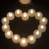 1 x RAW Customer Returns candlesee Flameless LED Tealight Candles with Battery Operated, Realistic Flickering Light, 24 Pack, Warm White, Up to 200 Hours Burn Time, for Weddings Parties Festivals Home Decoration - RRP €11.78