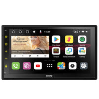 1 x RAW Customer Returns ATOTO S8 MS Android Double DIN Car Radio, 7 QLED Display, Android Auto Wireless Wireless CarPlay, GPS Tracking, 4G 32G, Built-in 4G LTE, Dual BT, LRV, SCVC, Split Screen, S8G2B74MS - RRP €373.67