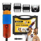 1 x RAW Customer Returns CGOLDENWALL 200W Dog Clipper Quiet Professional Dog Cat Pet Hair Trimmer with 3m Cable, Adjustable Power Great for Poodle Bichon Samo Fris Horses Sheep Rabbits - RRP €76.39