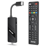 1 x RAW Customer Returns Digital Terrestrial Decoder 2024 - OWERSLYN DVB-T2 Decoder, HD 1080P H265 HEVC Main 10 Bit, HDMI CEC TV Stick Support HDMI AV and USB Multimedia Output, PVR Function, 2in1 Infrared Remote Control - RRP €35.84