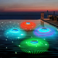 1 x RAW Customer Returns Solar Floating Pool Light, LED pool lighting with color change, waterproof pond lighting for garden decoration, underwater light for swimming pools, water parks and pools, ponds, fountains - 2 pieces - RRP €26.21