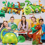 3 x Brand New Dinosaur Birthday Decorations, 4th Birthday Dinosaur Balloons, Kids Birthday Dinosaur Decorations, 4th Boy Birthday Dinosaur Party Decorations - RRP €49.89