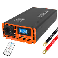 1 x RAW Customer Returns DATOUBOSS Inverter Pure Sine Wave 2000W 4000W Voltage Converter 24V 230V LCD Display and 1x USB 1xtype-c Voltage Converter Pure Sine Wave Inverter Pure Sine Wave - RRP €209.74