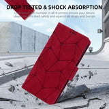 1 x Brand New ONETHEFUL Cell Phone Case iPhone XS X Shockproof Case Magnet Card Slot Stand Function Wallet Leather Foldable Protective Case for iPhone X, iPhone XS Red - RRP €21.6