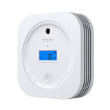 1 x RAW Customer Returns Smoke CO detector AEGISLINK smoke and carbon monoxide detector, with LCD display, test button and replaceable battery, auto-check, SC200 - RRP €24.98