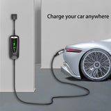 1 x RAW Customer Returns Teskee EV Charger Type 2 Portable EV Cars Home Charging Station Wallbox with Indicator Light Carrying Bag for All Electric Vehicles Plug-in Hybrid Cars 3.6kW 10 13 16Amp 6 Meters 1 Phase Schuko Plug - RRP €163.98