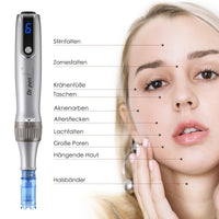 1 x RAW Customer Returns Dr. pen Ultima M8S professional electric microneedling pen adjustable 0-2.5mm - Authentic, multifunctional, wireless - Bestauty X Dr. pen - Incl. 7 Dr pen M8S cartridges, gifts for women and girls - RRP €129.99