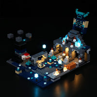 1 x RAW Customer Returns Led Light Set for Lego Minecraft The Deep Dark Battle 21246 Toy Set, Decoration DIY Lighting Set for Lego The Deep Dark Battle Lego model not included , Ages 15 and up - RRP €31.98