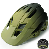 1 x RAW Customer Returns Bicycle helmet for adults, women and men, CE certified MTB helmet, mountain bike helmet, bicycle with sun visor for women and men, 56-61 cm 22-24 inches . - RRP €49.3