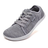 1 x RAW Customer Returns HOBIBEAR Unisex Minimalist Barefoot Footwear Men Women Flexible Lightweight Sneakers for Outdoor Indoor, Light and Breathable Light Grey, EU 40  - RRP €44.99