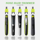 4 x Brand New Replacement Nose Hair Trimmer Heads, 2Pcs Nose Hair Replacement Blades Replacement for Philips One-Blade QP2520 90, QP6510 70, QP6530 70, QP652070, QP652070, Nose Hair Trimmer for Men - RRP €105.6