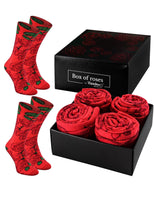 1 x RAW Customer Returns Rainbow Socks - Women s Rose Socks Box Gift - 2 Pairs - Sizes EU 36-40 - RRP €19.12