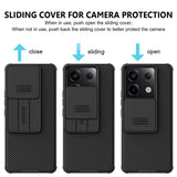 1 x RAW Customer Returns AROYI mobile phone case compatible with Xiaomi Redmi Note 13 Pro 5G case not for 4G , Xiaomi Poco X6 5G case camera protection with slide camera mobile phone case for Redmi Note 13 Pro case 6.67 inches - black - RRP €16.1