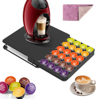 1 x RAW Customer Returns Masthome Dolce Gusto Capsule Holder, Coffee Capsules Storage for 42 Coffee Capsules, Capsule Drawer with Non-Slip Feet, for Home, Office, Coffee, 1 Chiffon Send - RRP €33.89