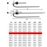 1 x RAW Customer Returns KAOLALI Fuel Level Sensor, Fuel Sender Unit Stainless Steel Fuel Sending Unit Water Level Indicator Sensor for Boats 5 Hole Fuel and Water Gauge 250mm - RRP €31.25