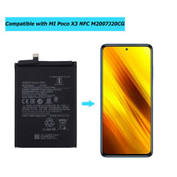 1 x RAW Customer Returns Vvsialeek New BN57 Replacement Battery Compatible For MI Poco X3 NFC M2007J20CG M2007J20CT Poco X3 Pro with Free Toolkit - RRP €25.89