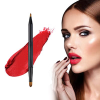 1 x Brand New Retractable Lip Brush, Portable Lip Brush, Portable Applicators for Lipstick Lip Gloss, Suitable for Lip Brush, Eye Shadow Brush, Concealer Brush with Eyelid Makeup Brush Tool Black  - RRP €18.0