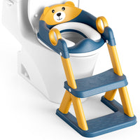 2 x RAW Customer Returns Rabb 1st toilet ladder for children, upgraded children s toilet for boys and girls, 2-in-1 children s toilet seat with stairs, splash-proof and non-slip step. - RRP €71.16