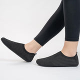 1 x Brand New Sosenfer Women s Home Slippers Flat Men s Slippers Comfortable Soft Non-Slip Winter Slippers for Unisex Black 36 - RRP €58.8