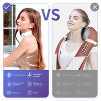 1 x RAW Customer Returns Neck Massager, Multifunctional Neck Massager, Intelligent Neck Massager, 6 Modes, 18 Levels, Deep Electromagnetic Physiotherapy, Relieve Pain - RRP €30.66