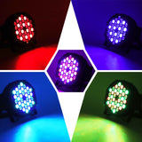 1 x RAW Customer Returns U King Pack of 4 LED Par Spotlights 36 LED Stage Light Party Light RGB DMX512 with Remote Control, Disco Light Spotlight Lighting Moving Head for Stage DJ Party Show Bar Halloween Christmas - RRP €97.99