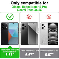 1 x RAW Customer Returns AROYI Cover Compatible with Xiaomi Redmi Note 13 Pro 5G Not for 4G , Xiaomi Poco X6 5G Cover Anti-Scratch Camera Protection Hard PC Case for Xiaomi Redmi Note 13 Pro 5G 6.67 - Green - RRP €15.99