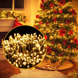 1 x RAW Customer Returns Ulinek 50M 2000LED fairy lights Christmas tree power operated Christmas lights outside warm white LED fairy lights outside waterproof with 8 modes for Christmas tree house balcony garden wedding party - RRP €55.07