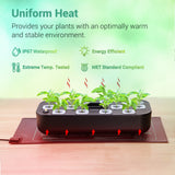 1 x RAW Customer Returns LERWAY Heating Mat with Thermostat Indoor Greenhouse Heat Mat Reptile Dragon Temperature Heating Pad Amphibian Pet Mat Warmer Bed Mat, 20.75 x10 Inch, 30Watt - RRP €37.19