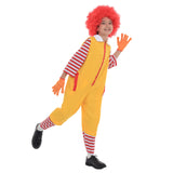 1 x Brand New AudMsier 4PCS Children s Clown Costumes Parent-Child Clown Costumes Christmas Costume Halloween Carnival Role Play 100CM  - RRP €20.4