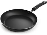 1 x RAW Customer Returns KICHLY non-stick frying pan 28cm, coated pan induction, aluminum nonstick frying pan, induction pan suitable for all types of stoves - black - RRP €19.2