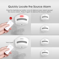 1 x RAW Customer Returns X-Sense remote control RC01 with replaceable battery, compatible with X-Sense wireless detectors, remote testing, locating and muting interconnected detectors - RRP €15.99