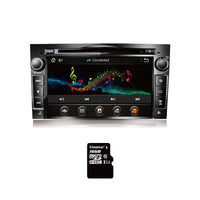 1 x RAW Customer Returns Amaseaudio Wince car radio, 2 Din, compatible with Opel Corsa Astra Vectra Zafira Antara Meriva Vivaro, 7 touchscreen, built-in DVD player, support GPS navigation including SD card  - RRP €170.42