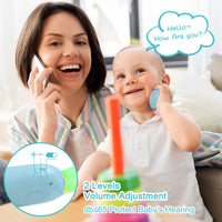 1 x RAW Customer Returns Richgv toy 1 year baby cell phone, 123 smartphone, toy from 6 9 months baby phone, smartphone toy cell phone with musical lights, sound, laughter song dialogue, various melodies. Gift for children - RRP €16.97