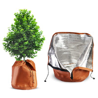 2 x Brand New Wzzy Gurden Frost protection bag for potted plants, pot protection for plants, winter protection for plants, 65 x 70 cm, 70 g m , polyester 2 pieces  - RRP €74.2