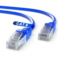 1 x RAW Customer Returns Mr. Tronic 75m Cat 6 Ethernet Cable, LAN Network Cable with RJ45 Connectors for a Fast and Reliable Internet Connection, AWG24 Connection Cable Internet Cable UTP Cat6 CCA 75 Meters, Blue  - RRP €33.06