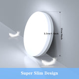 1 x RAW Customer Returns EASY EAGLE LED ceiling light flat, round ceiling lamp 6500k 36W 3600LM, modern bathroom lamp bathroom lamp ceiling kitchen lamp for bathroom hallway bedroom balcony living room kitchen cellar lamp 23cm - RRP €19.67