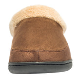 1 x RAW Customer Returns NewDenBer Plush Slippers Men Memory Foam Winter Comfortable Soft Lined Warm Slippers 47 48 EU, Dark Brown  - RRP €28.22