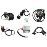 1 x RAW Customer Returns Wiring Harness Kit, MasoAuto Ignition Coil CDI Regulator Kit for ATV QUAD 150 200 250CC - RRP €80.99