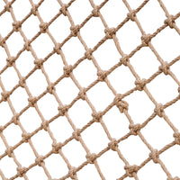 1 x RAW Customer Returns SSWZHANG hemp rope net protective net hemp net safety net hemp rope net isolation net indoor outdoor climbing swing swing fence balcony roof restaurant bar ceiling Size 1 2m 3 7ft  - RRP €17.83