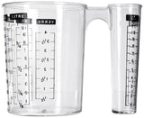 1 x Brand New JJA 104025A Double Measuring Cup, Plastic, Transparent - RRP €12.99